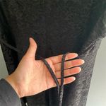 Motherhood Maternity Vintage Black Textured Knee Length Dress XL Short Sleeve Photo 4