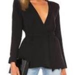 Michael Costello  X Revolve Linda Jacket in Black Photo 6