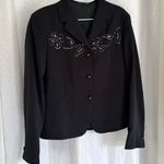 MARTÉ FRANÇOIS GIRBAUD BLACK JACKET SZ: 28/ S Photo 1