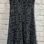 prAna  Women's Cali Gray Geometric Print Racerback Athletic Outdoor Dress Small Photo 0