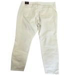 Ava & Viv  White Mid-Rise Skinny Jeans Size 22 Regular Photo 1