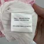 Hello Molly Short Sleeve Pink White Floral Mini Dress V-Neck Women's Size 4 NWT Photo 9