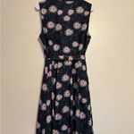 🌼 L.A. Soul Daisy Floral Shirt Dress | Sleeveless Belted Fit & Flare L Black Size L Photo 6