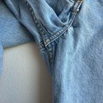 MONSE Deconstructed Asymmetrical Light Solid Wash Relaxed Baggy Jeans Size 25 Blue Photo 4