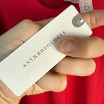 Anthropologie NWT Hutch Flare Front-Slit Jumpsuit Red Size 6 Photo 11