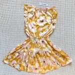 Steve Madden NWT  Prairie Dreams Mini Dress - Golden Glow - XS Photo 4