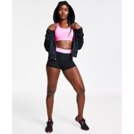 Nike  Dri-FIT Womens Full Zip Hooded Athletic Jacket Swoosh Black Size Large Photo 2