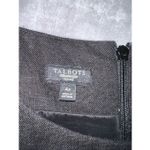 Talbots Women’s Irish Linen Boatneck Sheath Black Dress 4P Photo 6