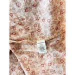 Sundance Women Dress Pink Pastoral Maxi Floral V Neck Puff Sleeve A Line Boho XS Photo 11