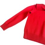 St. John Sport Red Pullover Sweater Anchor Embroidered Wool Size Medium Women's Photo 10