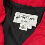 FootJoy DryJoys by  Women’s Short Sleeve WindShirt 1/4 Zip Golf Shirt | Black | S Photo 3