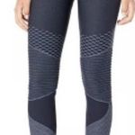 Spanx Women's XL Seamless Moto Leggings Slimming Tummy Control Indigo Sky EE12-1 Photo 0