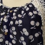 Siren Lily  small maternity sheer button up blouse Photo 12