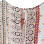 American Eagle Outfitters Bohemian Patchwork Paisley Balloon Sleeve Top S Photo 8