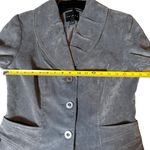 Tribal Blazer Jacket Faux Suede Lined Shawl Collar Size Small Photo 8