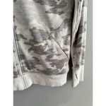 Athleta Triumph Hoodie Athletic Full Zip White Camo Sweatshirt Womens Size Large Photo 5