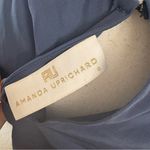 Amanda Uprichard AMANDA‎ UPRICHARD Blue Tulip Silk Midi Dress Size Small Photo 4