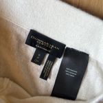 Donna Karan Cream Wide Leg Pants with High-Waisted Design Photo 1