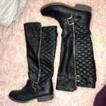 Dress Up Fall 🍂Black Leather Boots Photo 0