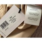 We Wore What NWT Sleeveless Cropped Scoop Tank Top Cotton Racerback XXS Beige Photo 7