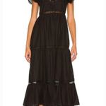 Tularosa  Claudette Midi Dress in Black Small Photo 0