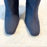 Vintage Blue Denim High Heel Ankle Boots Size 5.5 Photo 5