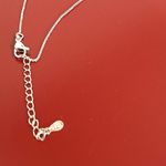 Silver lariat necklace Photo 3