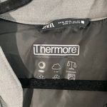 ZARA Women's Grey Thermore Insulated Boxy Structure Button Up Vest Size XL Photo 5