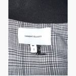 Current/Elliott NEW Current Elliott Dassen Plaid Side Stripe Linen Bomber windbreaker Jacket S 1 Photo 4