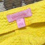 Lilly Pulitzer Liza Shorts Sunglow Yellow Textured 2 Photo 4