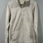 Xersion 2/$10 Oatmeal Colored Sweater Photo 0
