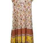 Spell & The Gypsy Portobello Road Babydoll Midi Dress Size XS Yellow Photo 0