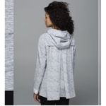 Lululemon Sun Showers Size 6 Flowy Jacket Coat Space Dye Green White Photo 4