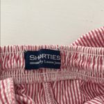 Lauren James American Flag, Red and Blue Striped Women's Shorts Photo 2