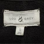 Lou & grey  SignatureSoft Black Short Sleeves Shirt Dress Photo 9