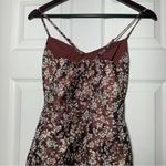 NWT $89 • Leyden • Mini Dress • Blossom Jacquard • Burgundy • XS • Floral Red Photo 6