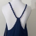 Almost Famous XL navy flowy tank top Photo 2