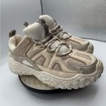 ZARA  Beige and Gray Athletic Sneakers Photo 3