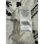 Anthropologie AKEMI + KIN Chelsey Embroidered Antique White Black Tank Top sz M Photo 7