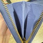 Anya Hindmarch FAITHFUL LARGE Round Long Wallet BLUEBELL Photo 2