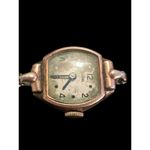 Antique Vintage 14K Gold Filled Silvana Women's Dainty Band Watch Untested Photo 3