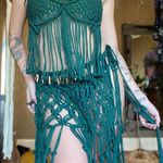 Handmade Macrame Skirt Set Unique Photo 0