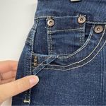 Authentic Denim Dark Wash Straight Leg Jeans Womens 10P Blue Denim Fall Casual Photo 3