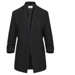 T Tahari New  Women’s Blazer Suit Jacket Size Small Ruched sleeves NWT Photo 0