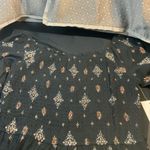 SO  Juniors Smocked Bodice Romper Black Floral Size Medium. NWT festival Boho Photo 6