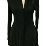 Dreamers  Classic Black Knit Cardigan See Other Listing for Navy Blue One Too. Photo 0