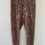 Beach Riot  Piper Leopard Print Leggings Large Photo 1