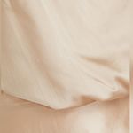 Retrofête  Nadia One-shoulder Ruched Stretch-Silk Satin Mini Dress Sz L Champaign Photo 3