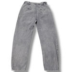  Jeans Size 2 W28" x L26" Women's Zara Mom Jeans Paper Bag Waist Tapered Leg Women's Jeans Photo 2