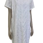 Old Navy White Embroidered Short Sleeve Dress NWT! Photo 2
